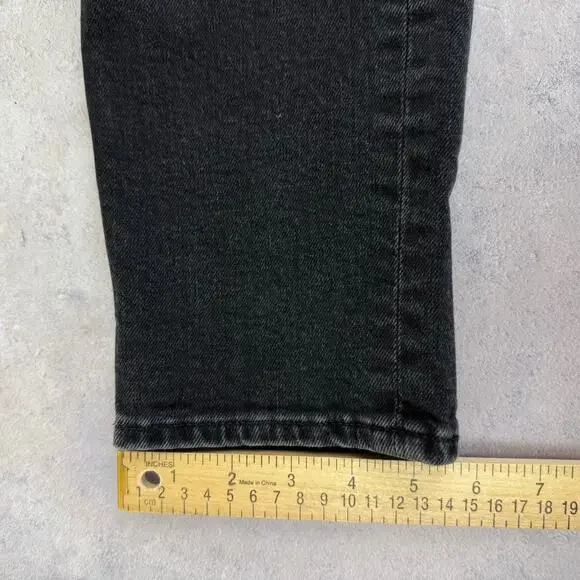 Acne Studios Jeans Mens 31x34 (Act 32x29) Denim Melk Used Blk Pants Made Italy